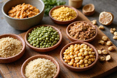 Imagen del artículo sobre proteínas vegetales